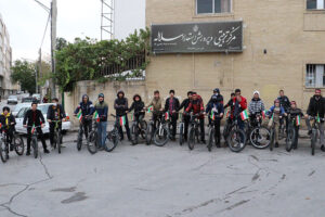 همایش دوچرخه سواری به مناسبت ۱۳ آبان در مرکز سلاله شعبه اصفهان برگزار شد