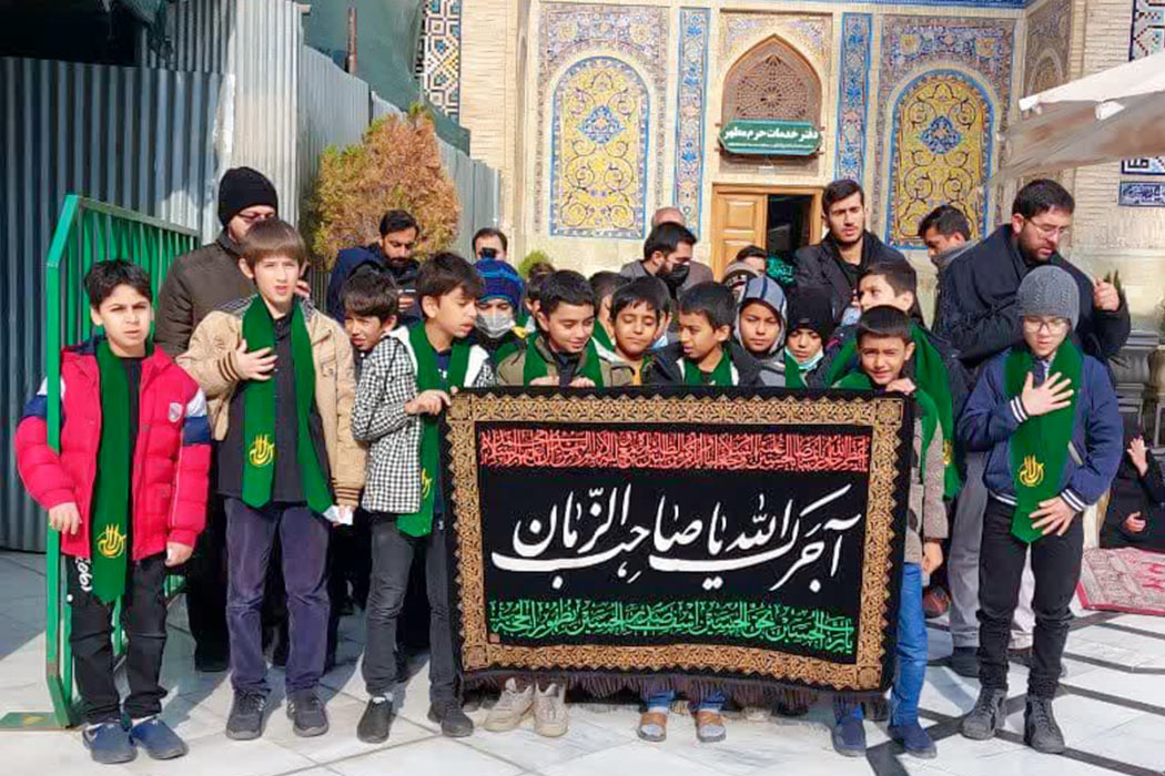 برپایی قافله عزاداری هیئت سلاله النبی صلوات الله علیه