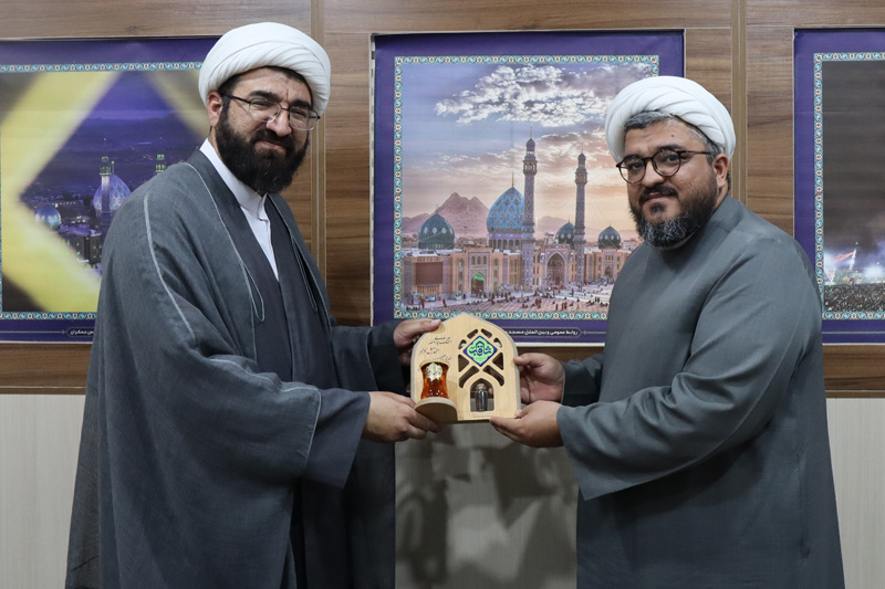 مدیر موسسه فرهنگی تبلیغی ثاقب با معاون فرهنگی مسجد مقدس جمکران دیدار و گفتگو کرد