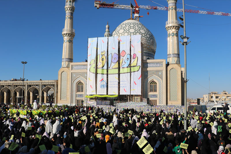 جشن روزه‌ اولی‌ها در حرم مطهر خواهر امام رضا علیهماالسلام برگزار شد