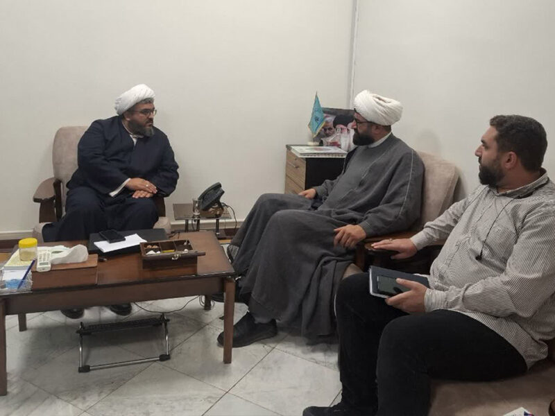 دیدار مدیر مؤسسه ثاقب با معاون فرهنگی مسجد مقدس جمکران